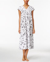 Thumbnail for your product : Charter Club Lace-Trimmed Cotton Knit Nightgown, Created for Macy's