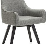 Thumbnail for your product : Crate & Barrel Harvey Chair Black