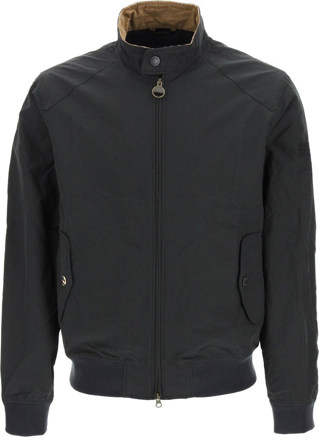 Barbour International Mockneck Bomber Jacket ShopStyle