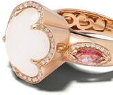 Thumbnail for your product : Pasquale Bruni 18kt rose gold diamond Bon Ton ring