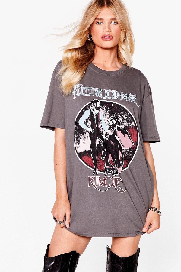 Urban Outfitters Fleetwood Mac Tshirt Dress The Craft Graphic T