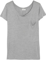 Thumbnail for your product : Saint Laurent Silk-jersey T-shirt