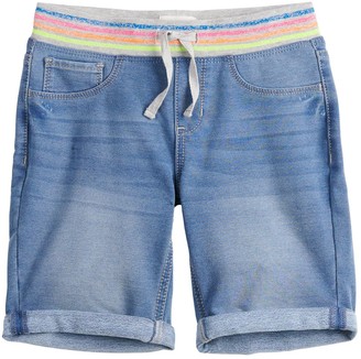 So Girls 4-18 & Plus Size Pull-On Bermuda Jean Shorts