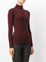 Thumbnail for your product : Odeeh ribbed roll neck top