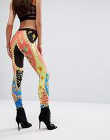 Thumbnail for your product : Versace Jeans Legging With Marine Print