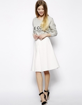 Thumbnail for your product : ASOS Woven Full Midi Skirt