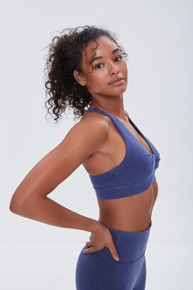 Forever 21 Twisted Cutout Sports Bra - ShopStyle