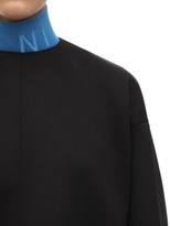 Thumbnail for your product : Nina Ricci Neoprene Sweater W/Knot Detail