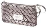 Thumbnail for your product : MICHAEL Michael Kors Embossed Leather Clutch