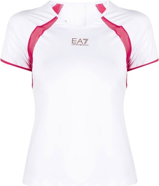 EA7 Emporio Armani logo-print T-shirt