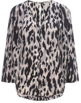 Thumbnail for your product : Whistles Daphne Tyler Animal Print Top