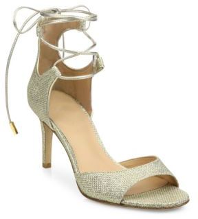 Diane von Furstenberg Rimini 2 Diamond-Textured Sandals
