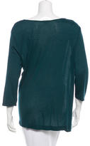 Thumbnail for your product : Dries Van Noten Long Sleeve Cowl Top