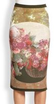 Thumbnail for your product : Antonio Marras Floral Midi Pencil Skirt