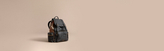 Thumbnail for your product : Burberry The Large Rucksack in Grainy Leather and House Check