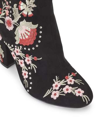 Miss Selfridge Donna Stud Embroidered Boot