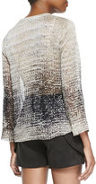 Thumbnail for your product : Halston Lapel Wrap-Front Top
