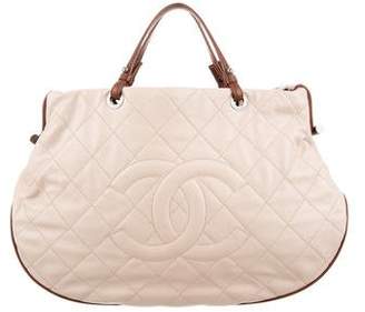 Chanel Quilted Country Chic Tote