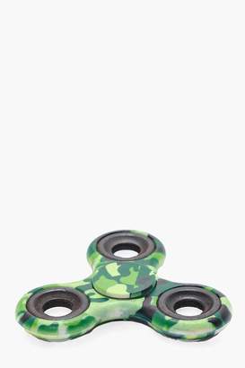 boohoo Green Camo Fidget Spinner