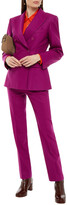 Thumbnail for your product : Alberta Ferretti Double-breasted Stretch-wool Twill Blazer