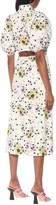 Thumbnail for your product : Les Rêveries Floral cotton poplin shirt dress