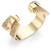 Thumbnail for your product : Ca&Lou Tilda Pavé Crystal Cuff Bracelet/Goldtone