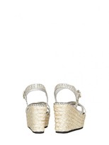 Thumbnail for your product : Alice + Olivia Rachel Striped Wedge