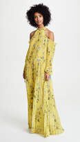 Thumbnail for your product : Self-Portrait Floral Printed Maxi Dress