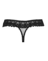 Thumbnail for your product : Agent Provocateur Eunice Thong Black