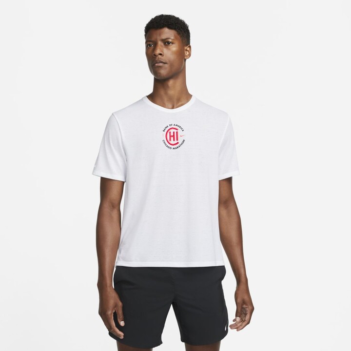Nike Dri-FIT Chicago Miler Men's Short-Sleeve Running Top - ShopStyle