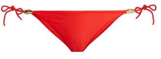 Heidi Klein Santa Monica Bikini Briefs - Womens - Red