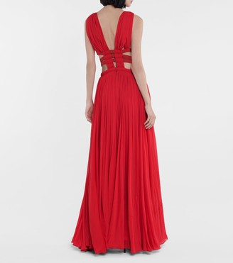 Alaia Edition 2004 pleated jersey gown
