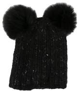 Thumbnail for your product : Eugenia Kim Wool-Blend Pom-Pom Beanie w/ Tags