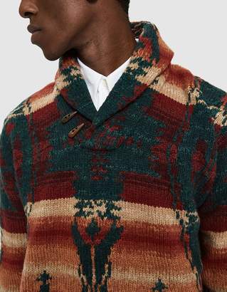 Polo Ralph Lauren Southwestern Shawl Collar Sweater