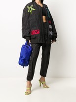 Thumbnail for your product : Kokon To Zai Contrasting Patch Bomber Jacket