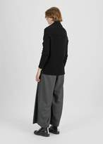Thumbnail for your product : Zucca Wool Rib Stitch Sweater Black