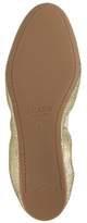 Thumbnail for your product : J.Crew Emma crackled metallic leather ballet flats