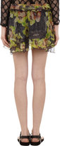 Thumbnail for your product : Isabel Marant Floral Chiffon Ruffled Rube Mini Skirt