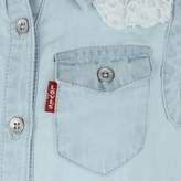 Thumbnail for your product : Levi's Levis KidswearGirls Blue Chambray Denim Playsuit