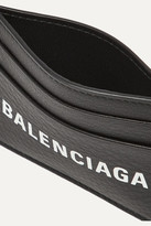 Thumbnail for your product : Balenciaga Everyday Printed Textured-leather Cardholder