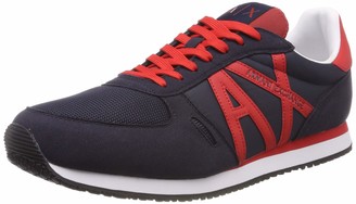 A|X Armani Exchange Men's Lace Up Sneaker with Logo