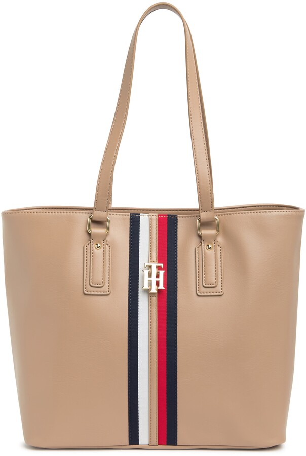 Tommy Hilfiger Jaden Plush Tote Bag ShopStyle