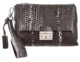 Thumbnail for your product : Calvin Klein Collection Python Wristlet Clutch