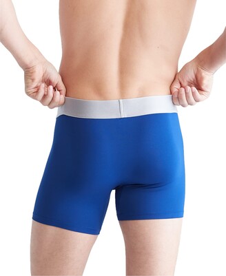 Calvin Klein Underwear Sustainable Steel Micro Boxer Brief 3-Pack (Midnight  Blue/Signature Blue/Clay Grey) Men's Underwear - ShopStyle