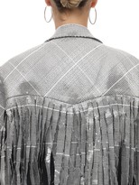 Thumbnail for your product : In The Mood For Love Oversized Sequined Jacket W/ Fringes