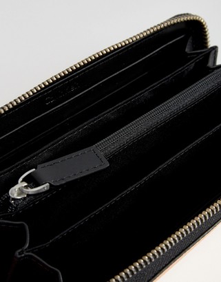 Calvin Klein Leather Large Zip Around Wallet