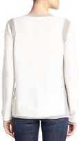 Thumbnail for your product : Rebecca Taylor Embellished Crewneck Sweater