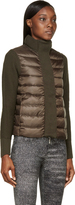 Thumbnail for your product : Moncler Olive Quilted Down Jacket