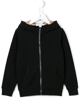 Burberry Kids Hooded Cotton Top