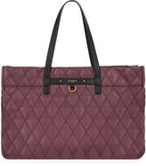 Thumbnail for your product : Givenchy Duo Shopper East-West Losange Rubberized Canvas Tote Bag